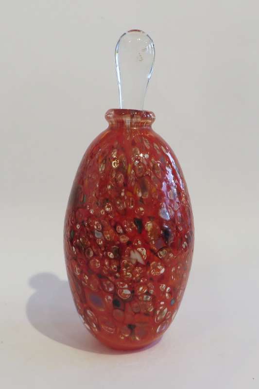 Orange Perfume Bottle