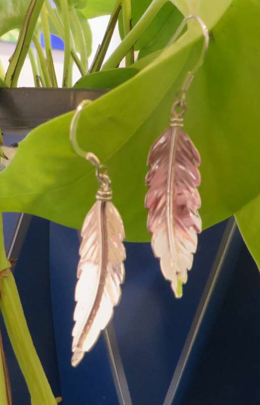 Rowan Leaf Earrings