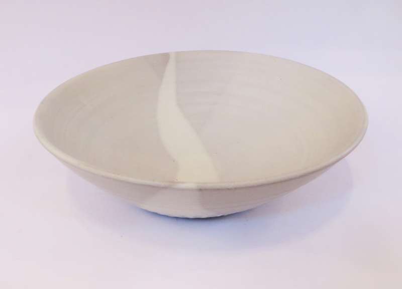 Large White Bowl -  matt