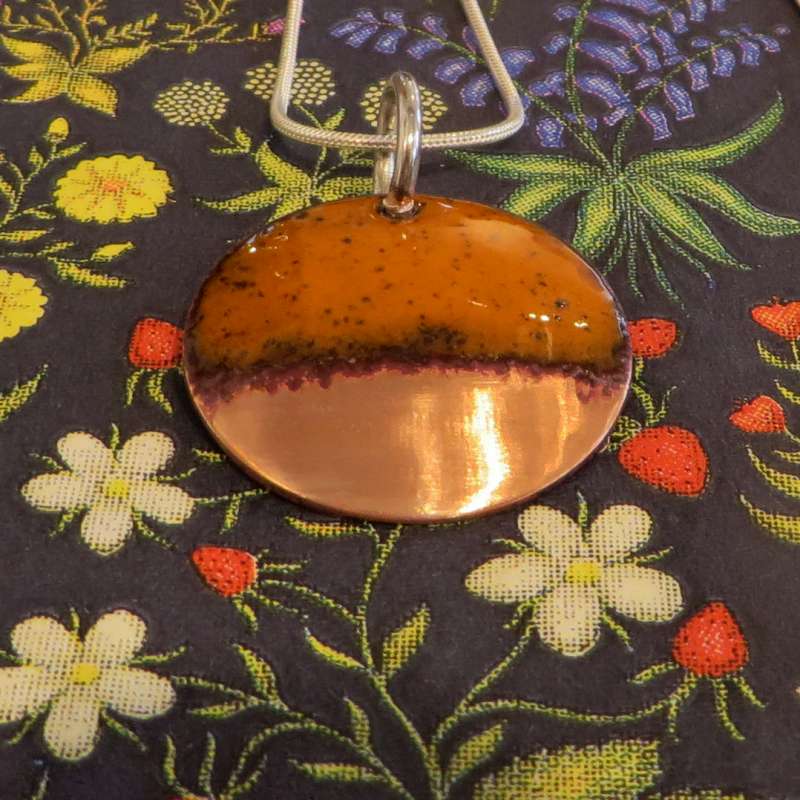 Copper Tip Pendant