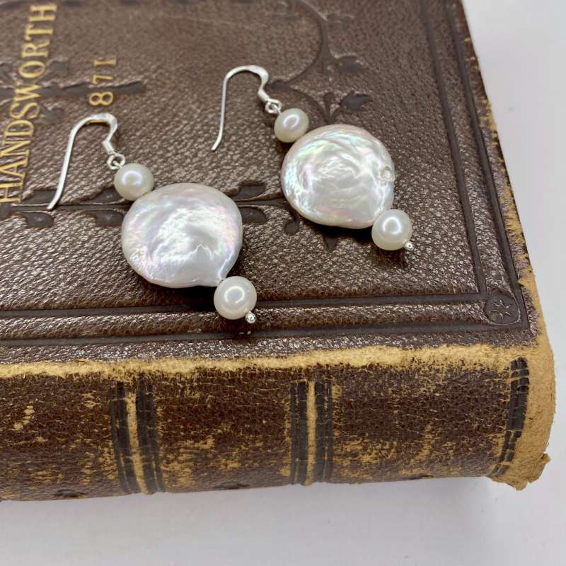 Cultured Pearls Drop Earrings
