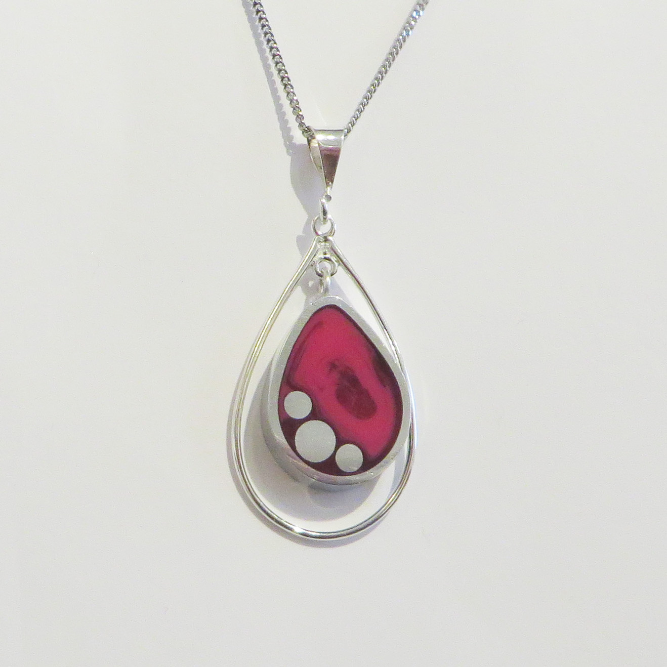 Teardrop Azalea Pendant