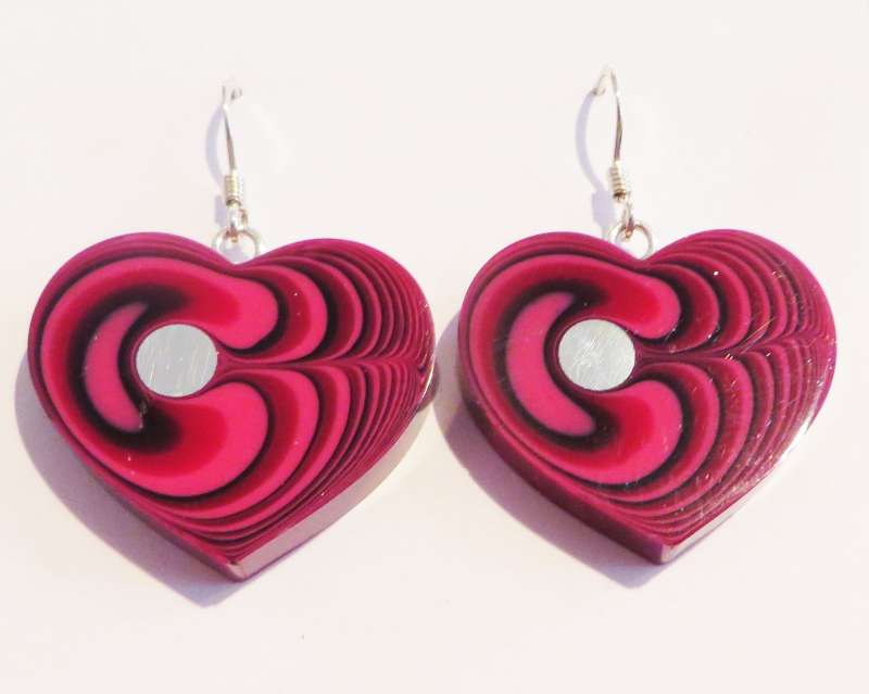 Azalea Heart Earrings