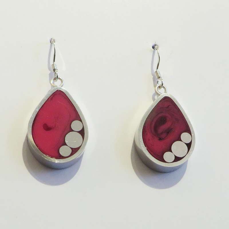 Teardrop Azalea Earrings