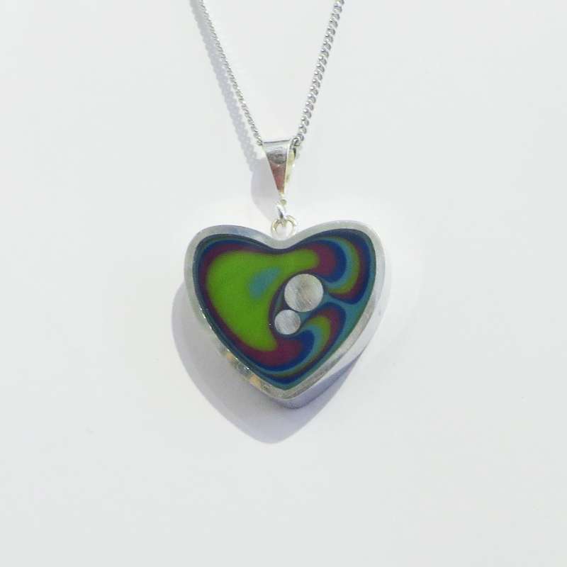Heart Seascape Pendant