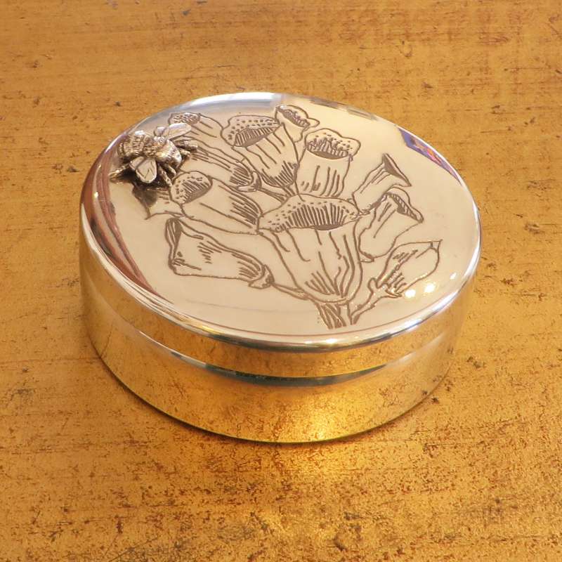 Large Lidded Bee Pot